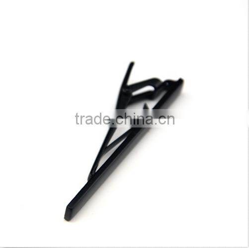 Charm Man Necktie Tie Clasps Clip Pin Bar Multi-Color Wedding Stainless Steel