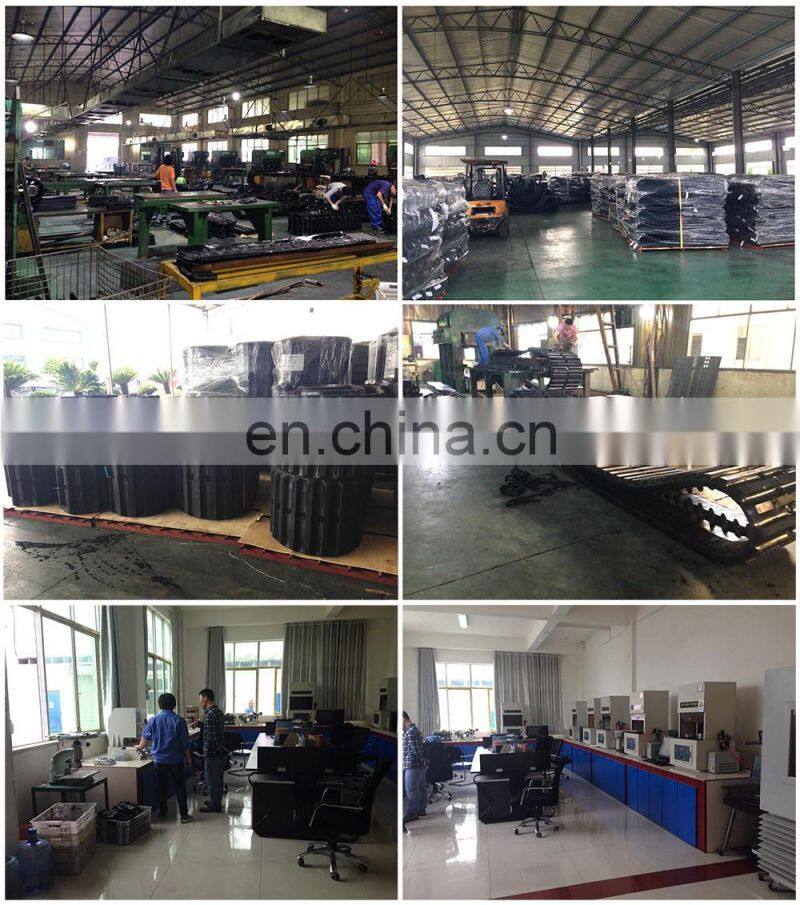 mini excavator rubber track 180x72x37