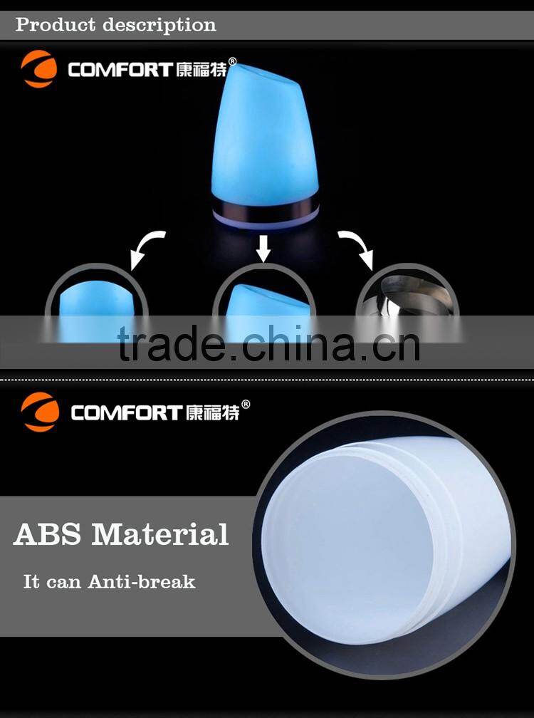 bar use colorful plastic led table lamp