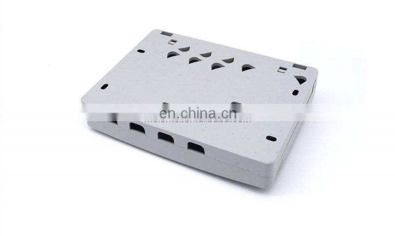 MT-1212-8 New product 8 Core FTTH ABS BOX 8 port FTTH wall outlet