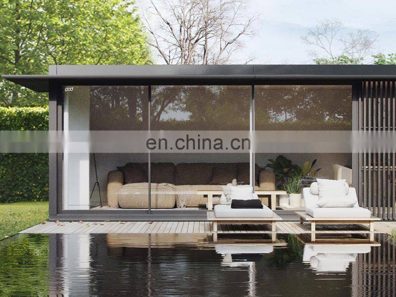 Quickly build prefabricated houses expandable container house