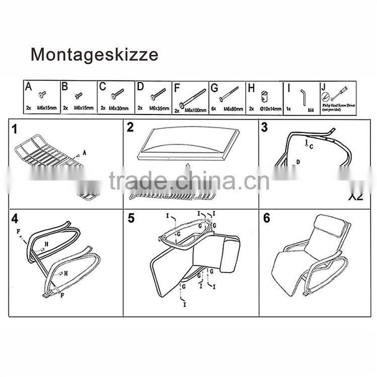 2016 new style and popular wooden rocking chair parts