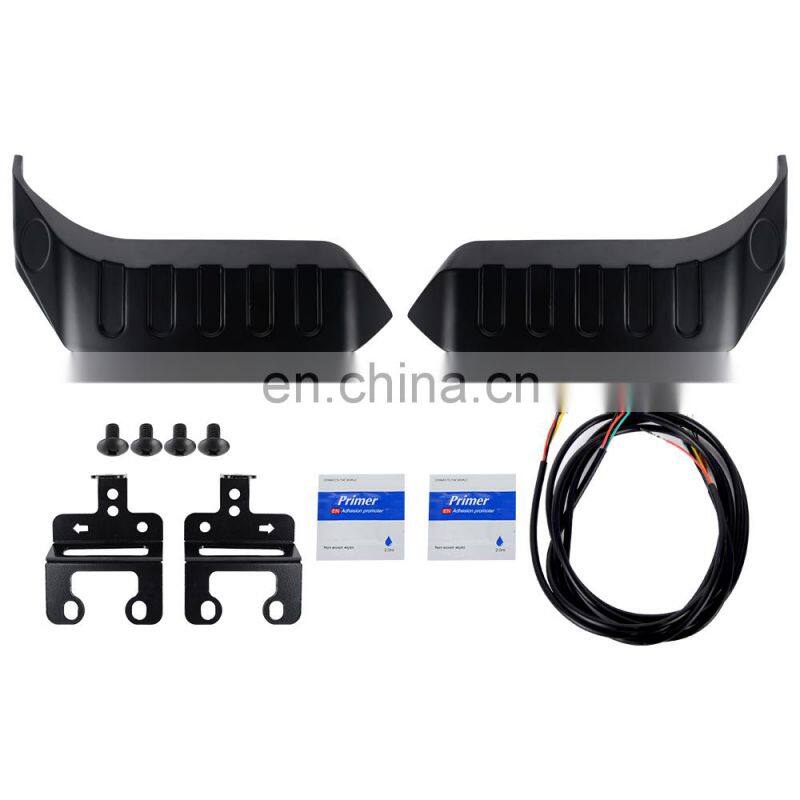 Two-stage Rear Spoiler with light For Jeep Wrangler JL 4x4 accessory maiker manufacturer