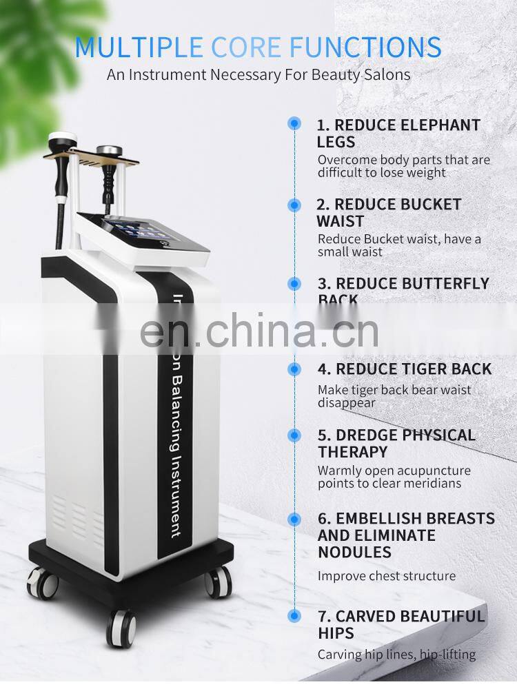 Microwave RF Vacuum Shaping Instrument Body Fat Crushing Weight Loss Negative Pressure Physiotherapy Massage Slimming Machine