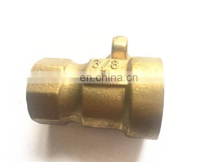 Custom brass die forging and machining brass pipe fittings