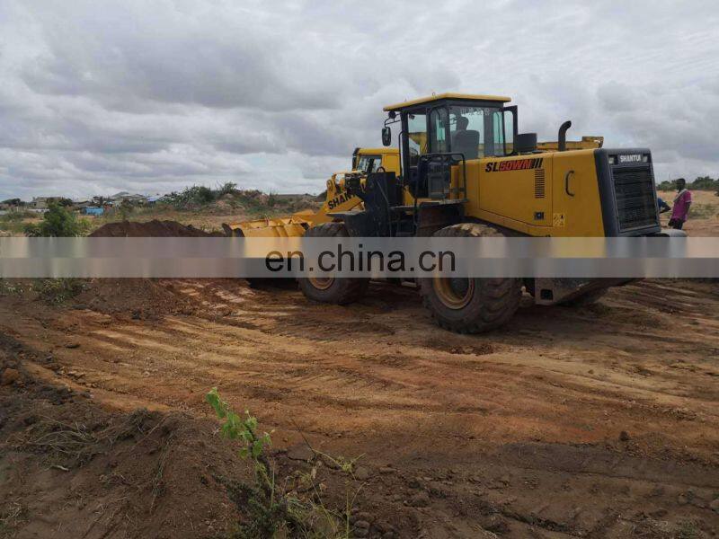 SHANTUI 5 ton wheel loader SL50WN hot sale front end loader stock price