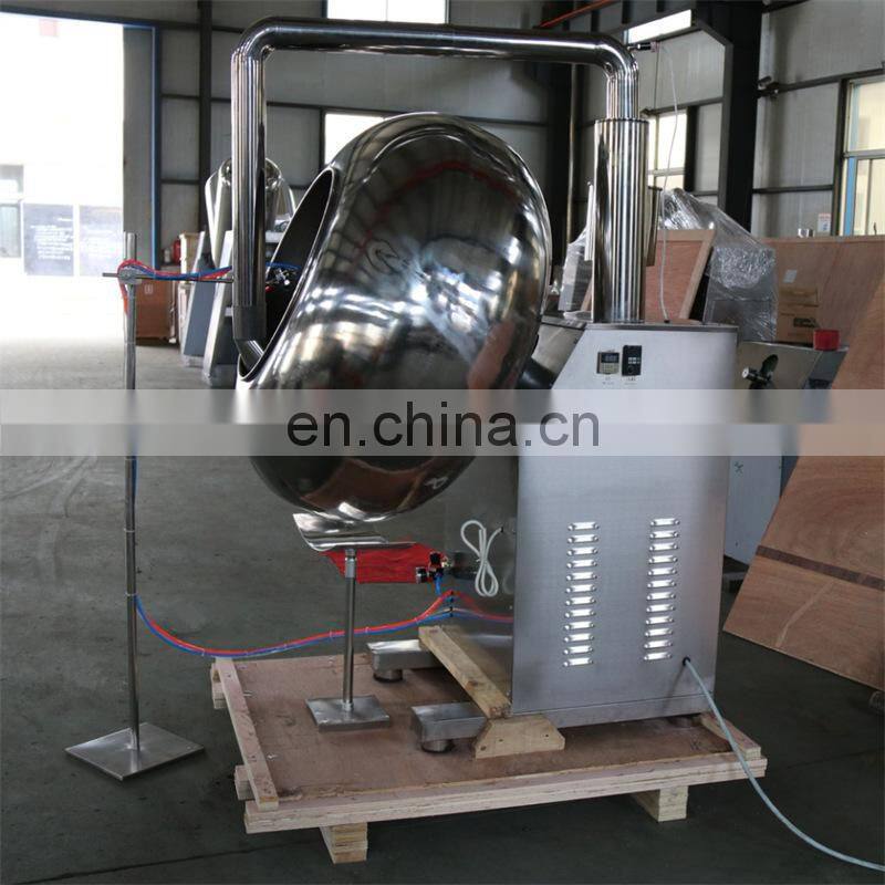 Multifunctional Peanut Sugar Coating Machine / Automatic Liquid Spray Pill Polishing Machine for Tablets