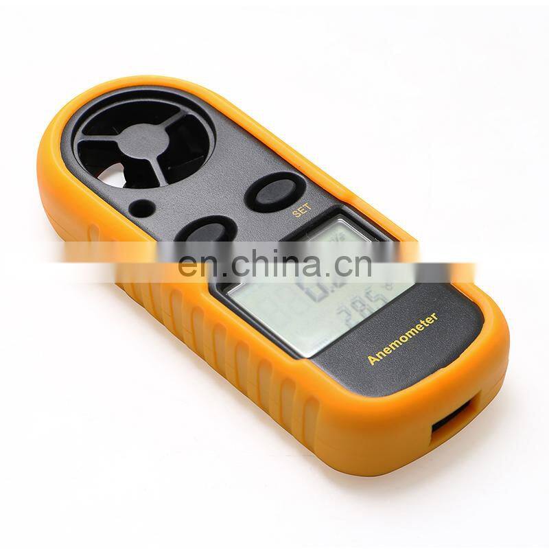 SHAHE Handheld Anemometer Wind Speed Meter Anemometer Anemometro 30m/s Temperature Tester -10 ~ 45C Wind Meter LCD Backlight