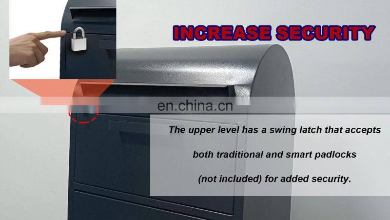 Bulk Buying Outdoor Package Mailbox/electronic Mailbox /Anti-theft Design