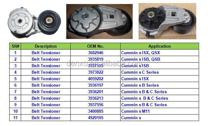 3935819,3912254 Belt Tensioner for Cummin s ISB, QSB Engine