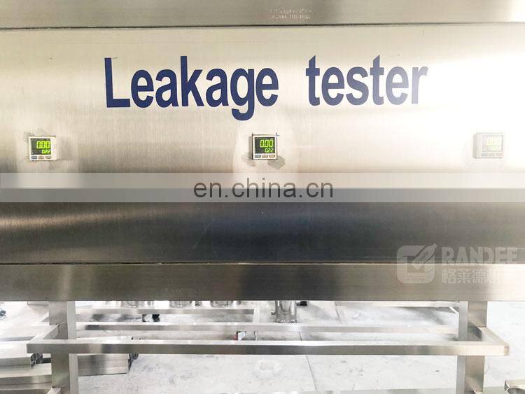 Hot Sale Automatic Tester Bottle Leak Test Machine 5 Gallon Plastic Bottle Leak Testing Machine
