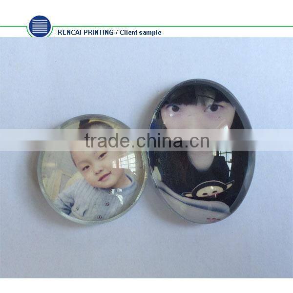 Incredible new style design souvenir glass machine for fridge magnet