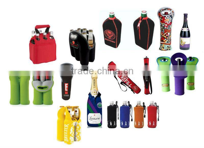 beer promotion products, neoprene beer bottle sleeve holder