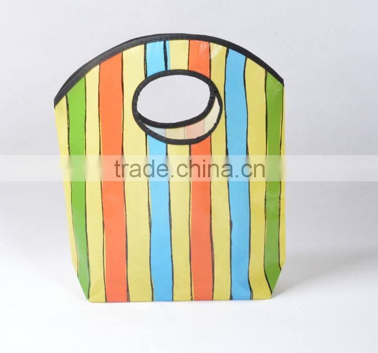 Customize promotional wholesale pp nonwoven lamination shopping bag