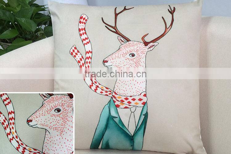short hair fabric digital print pillow cushion