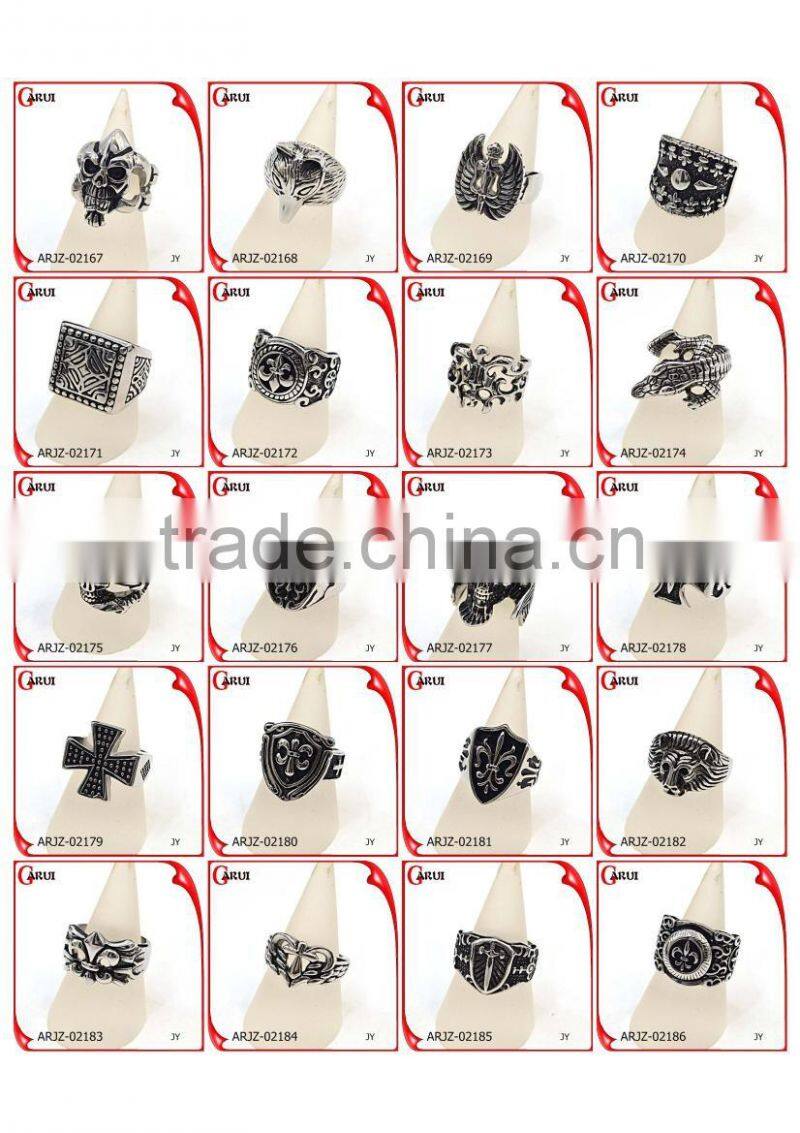 Happy Birthday gift accessories silver rings for men mens designer finger rings