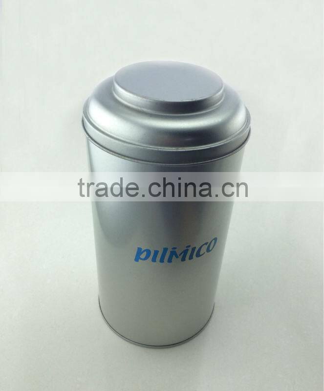 Wholesale blank round tea tin box chinese tea tin box