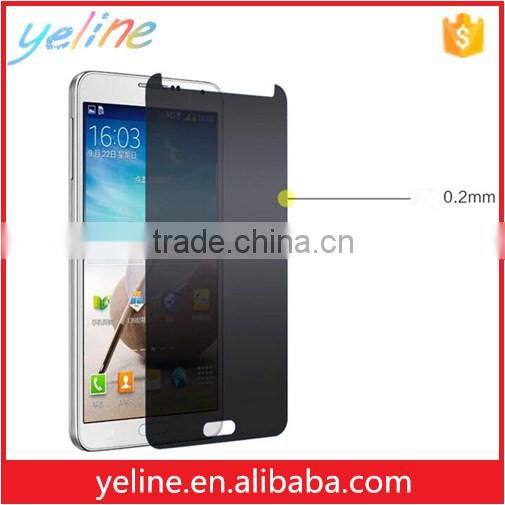 Android mobile phone waterproof tempered privacy screen protector for samsung s5mini