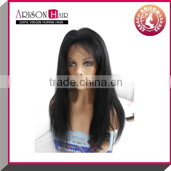 silk top full lace wig for black man