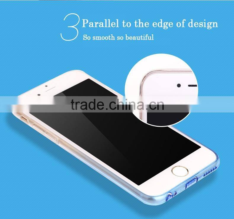 transparent tpu 0.3mm case soft silicone mobile phone housing clear custom s6 edge plus case for samsung galaxy s6 edge plus
