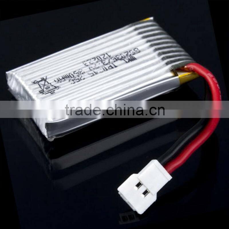 Extra 3.7V 350mah 25C Li-poly Lipo Battery for Mini RC Heli