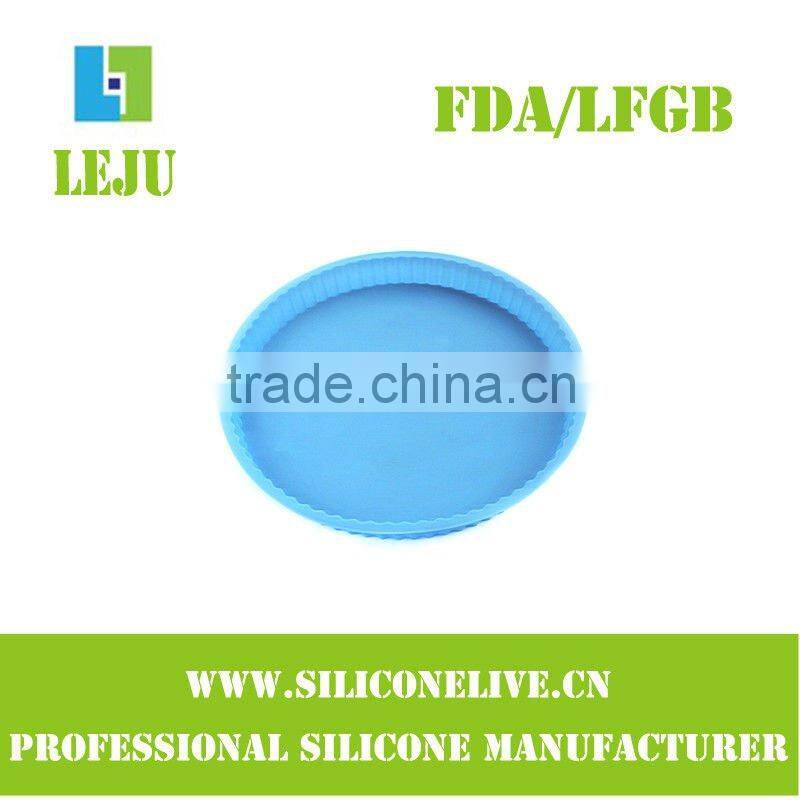 new style heart shape silicon cake mould for pizza