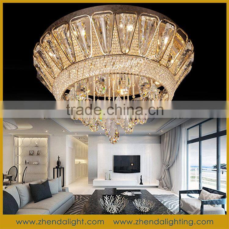 2015 new decorative LED crystal Ceiling Light with K9 crystal ball