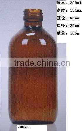 30ml amber glass bottle for syrup