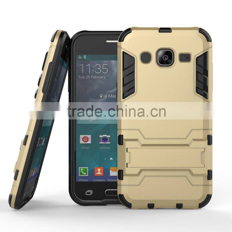 Fahsion Cool Phone holder Cover Case for J2 Mobile Phone Back Shell with stents MT-4787