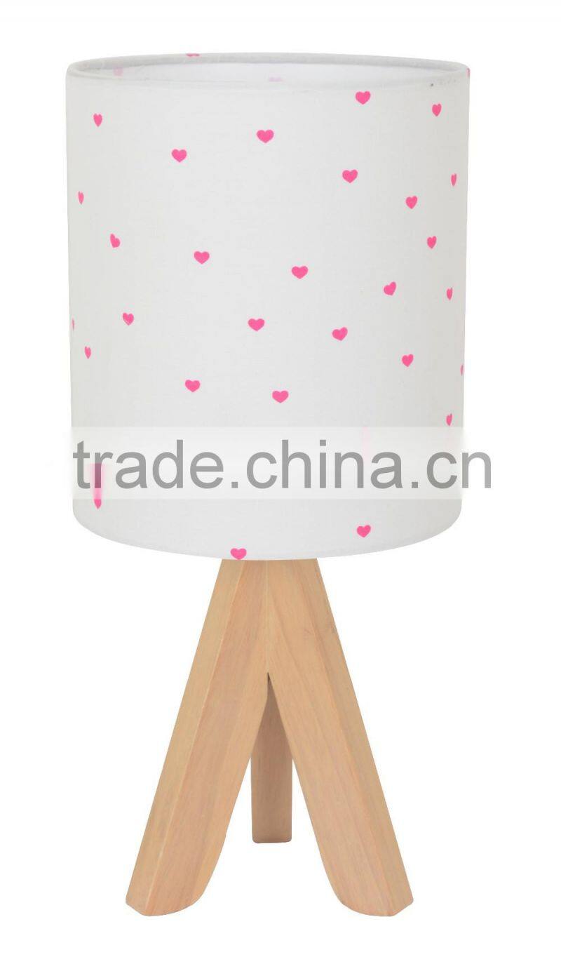 a wood table lamp for shop and hotel china manufacturer