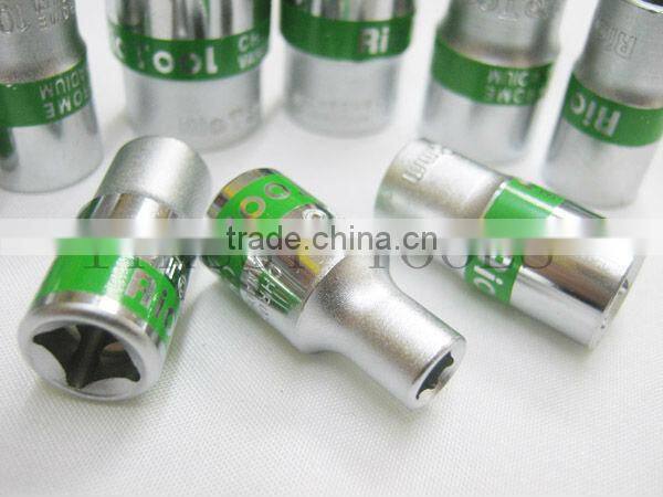 10PCS 1/2" Plastic box socket set 4010AABP GS KING TOOLS made in taiwan