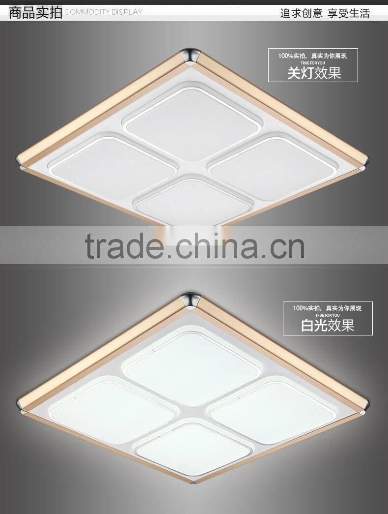 Rectangle simiple ceiling lamp hanging lighting UL CE certified led ceiling lamp