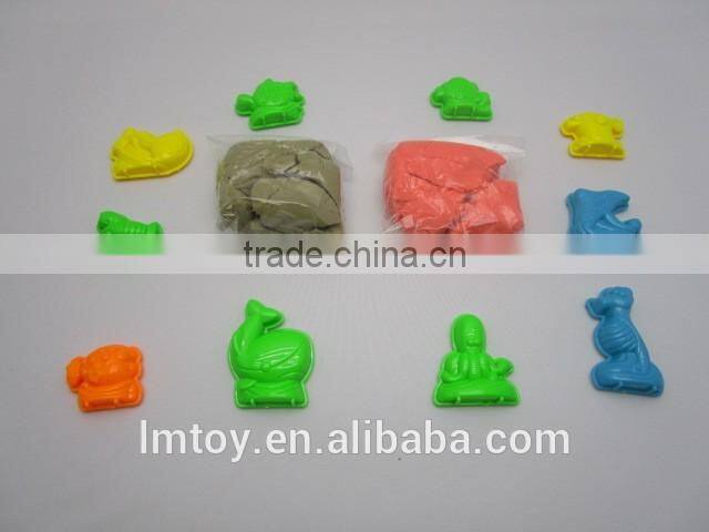 Great Funny Halobios Sand play Toys For Kids (3D effect sand &10 mold toys)