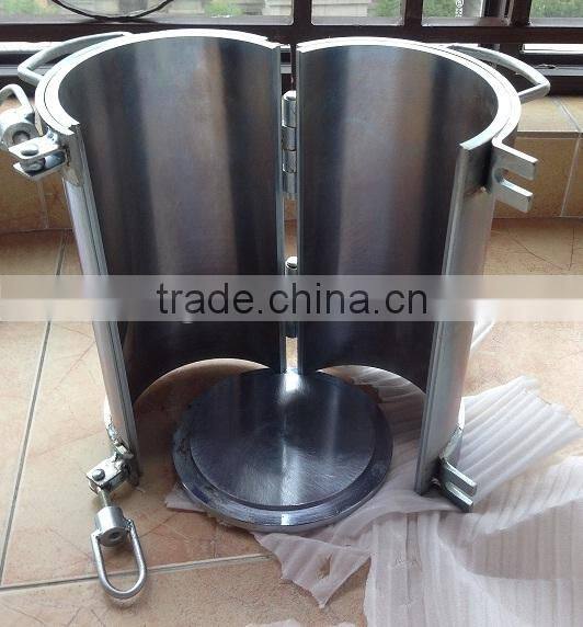150*300mm Steel Concrete Cylinder Test Mould