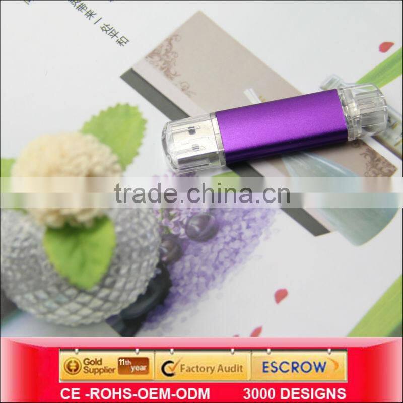 2014 New Products Otg Usb Flash Drive For Andriod Mobile Phone