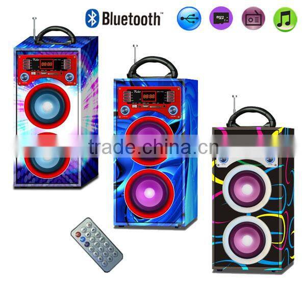 NT-WS001 wireless stereo wood bluetooth speaker