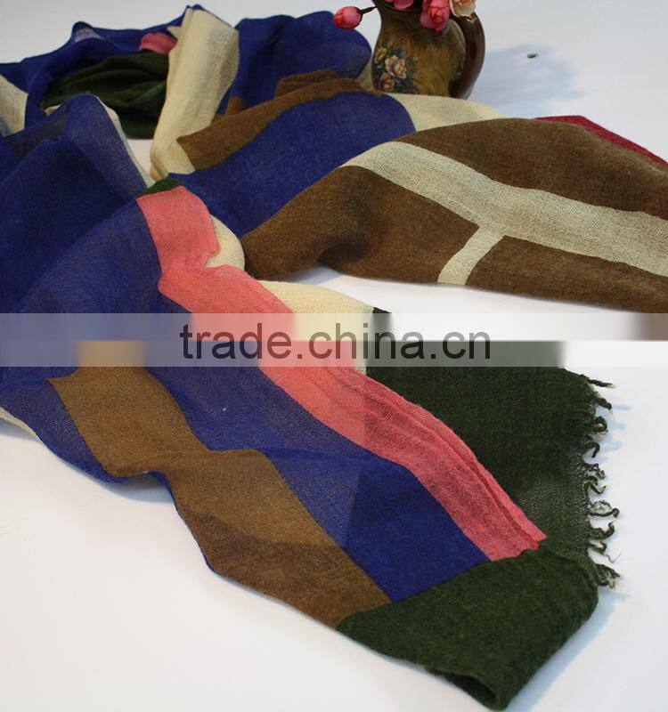 Yi Wu fashion India viscose scarf 100 viscose scarf