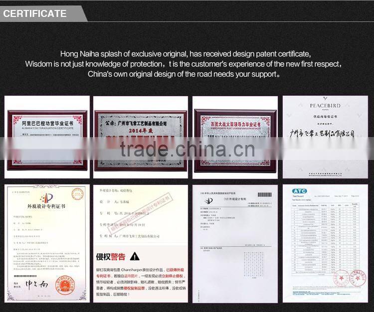 italian girls leather backpack in guangzhou factory china supplier