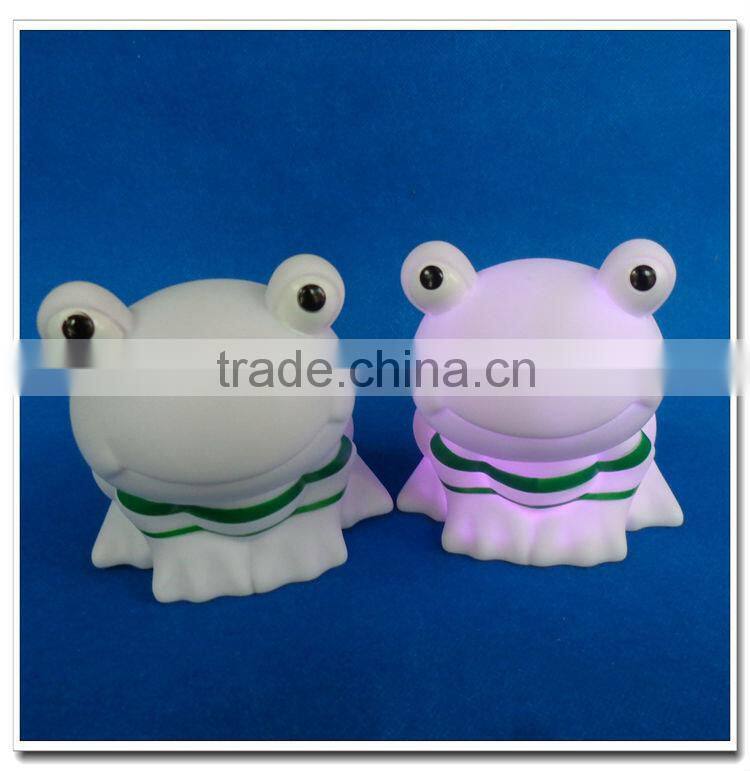 Cute battery operated color changing mini led night light