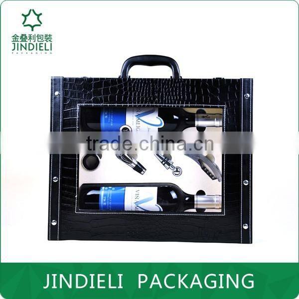fashion style wine bottle gift box packaging