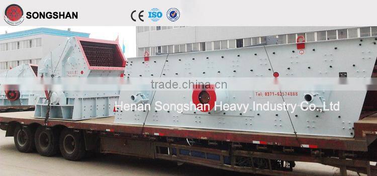 High efficiency impact crusher for mining and metallurgy