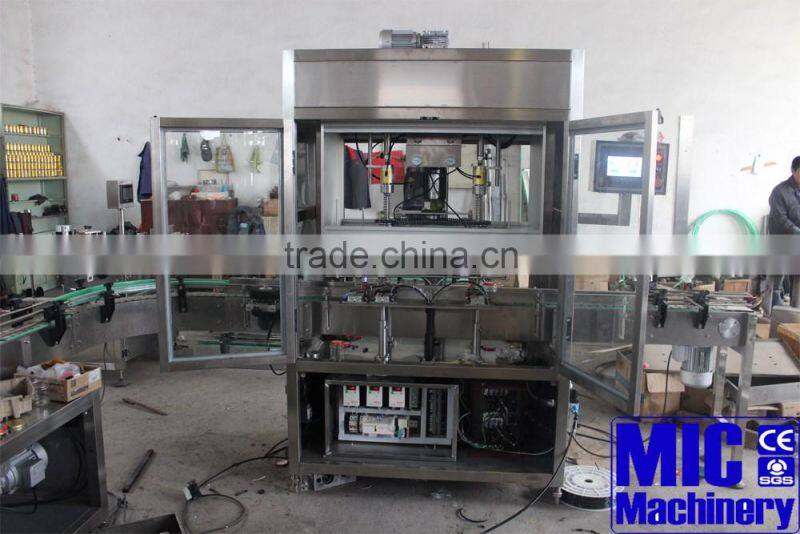 MICmachinery small bottle filling and capping machine manual plastic bottle capping machine plastic jar capping machine