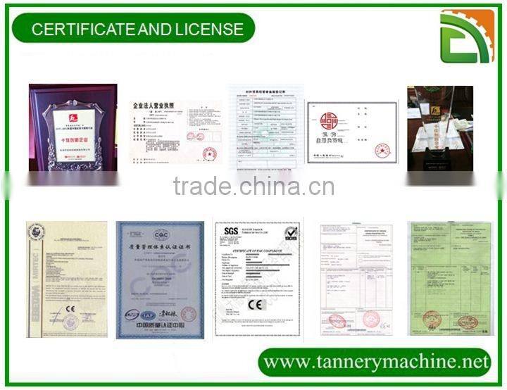 dry or wet leather buffing machine for tannery process buffing