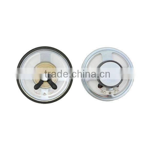 66mm 8ohm 0.5w outdoor waterproof mylar speaker