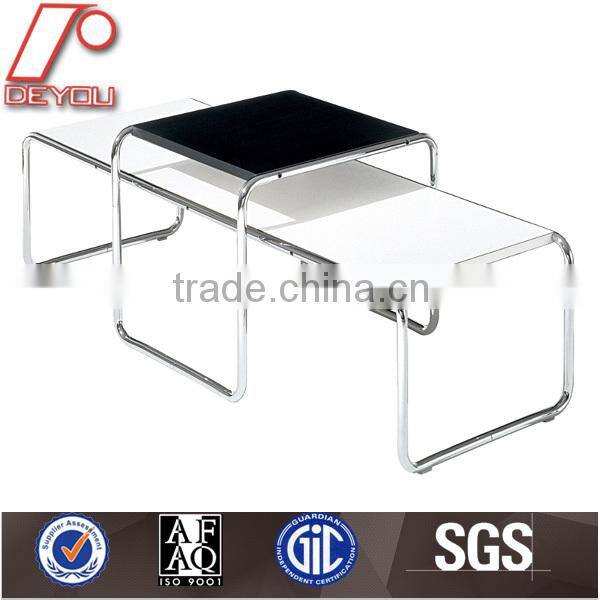 square glass coffee table CT-016B