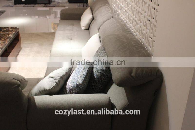 2015 living room furniture fabric sofa