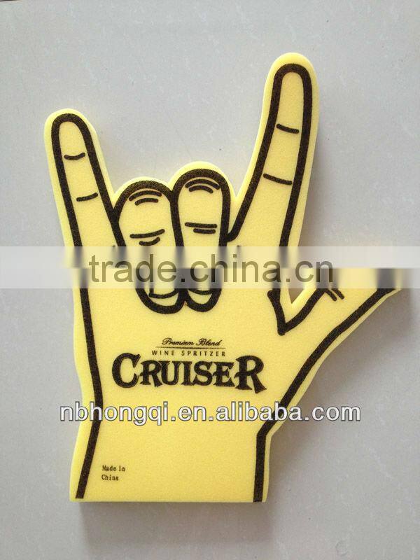 New design Thumb Party Rock Customized Cheering foam hand finger