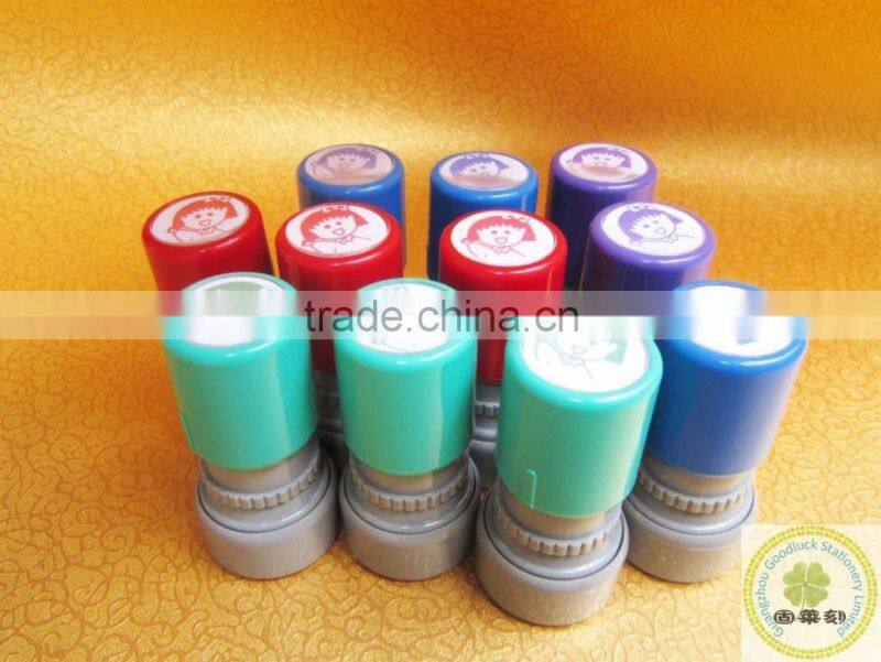 Arar HD Round Model flash rubber stamp crystal handle