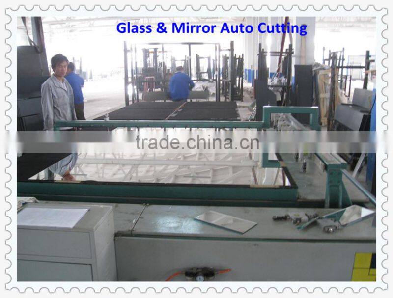 Qingdao factory round plain mirror with an extra wide bevelled edge