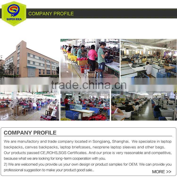 15" waterproof nylon laptop backpack for teenager